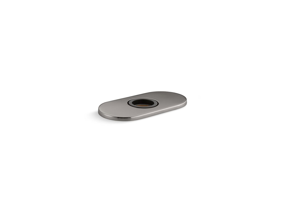 KOHLER K-13478-A-TT 4" Escutcheon Plate For Insight And Kinesis Faucet - Vibrant Titanium