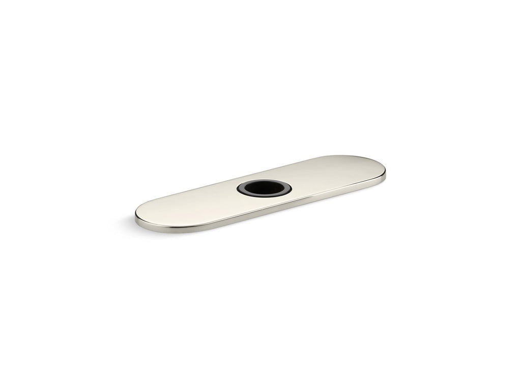 KOHLER K-13479-A-SN 8" Escutcheon Plate For Insight And Kinesis Faucet - Vibrant Polished Nickel