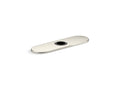 KOHLER K-13479-A-SN 8" Escutcheon Plate For Insight And Kinesis Faucet - Vibrant Polished Nickel
