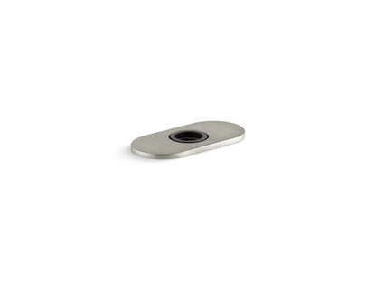 KOHLER K-13478-A-BN 4" escutcheon plate for Insight and Kinesis faucet - Vibrant Brushed Nickel