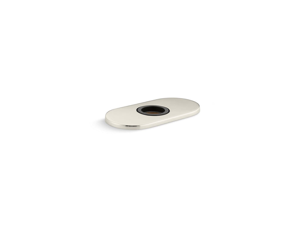 KOHLER K-13478-A-SN 4" Escutcheon Plate For Insight And Kinesis Faucet - Vibrant Polished Nickel