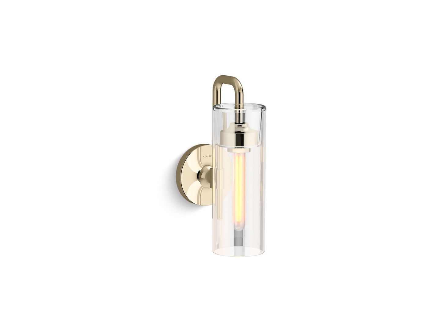 KOHLER K-27262-SC01-AFL Purist One-Light Sconce In French Gold