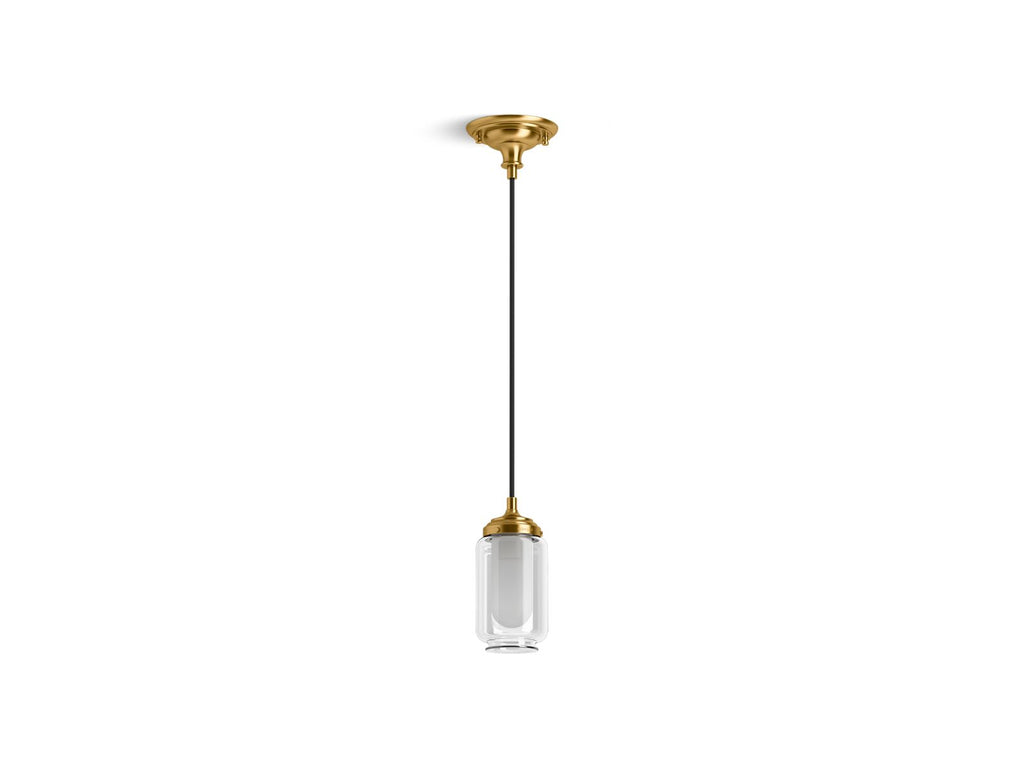KOHLER K-22653-PE01-2GL Artifacts 4" Pendant - Brushed Moderne Brass
