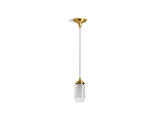 KOHLER K-22653-PE01-2GL Artifacts 4" pendant - Brushed Moderne Brass