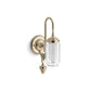 KOHLER K-72581-AFL Artifacts One-Light Adjustable Sconce In French Gold