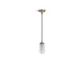 KOHLER K-22653-PE01-BVL Artifacts 4" Pendant - Brushed Bronze