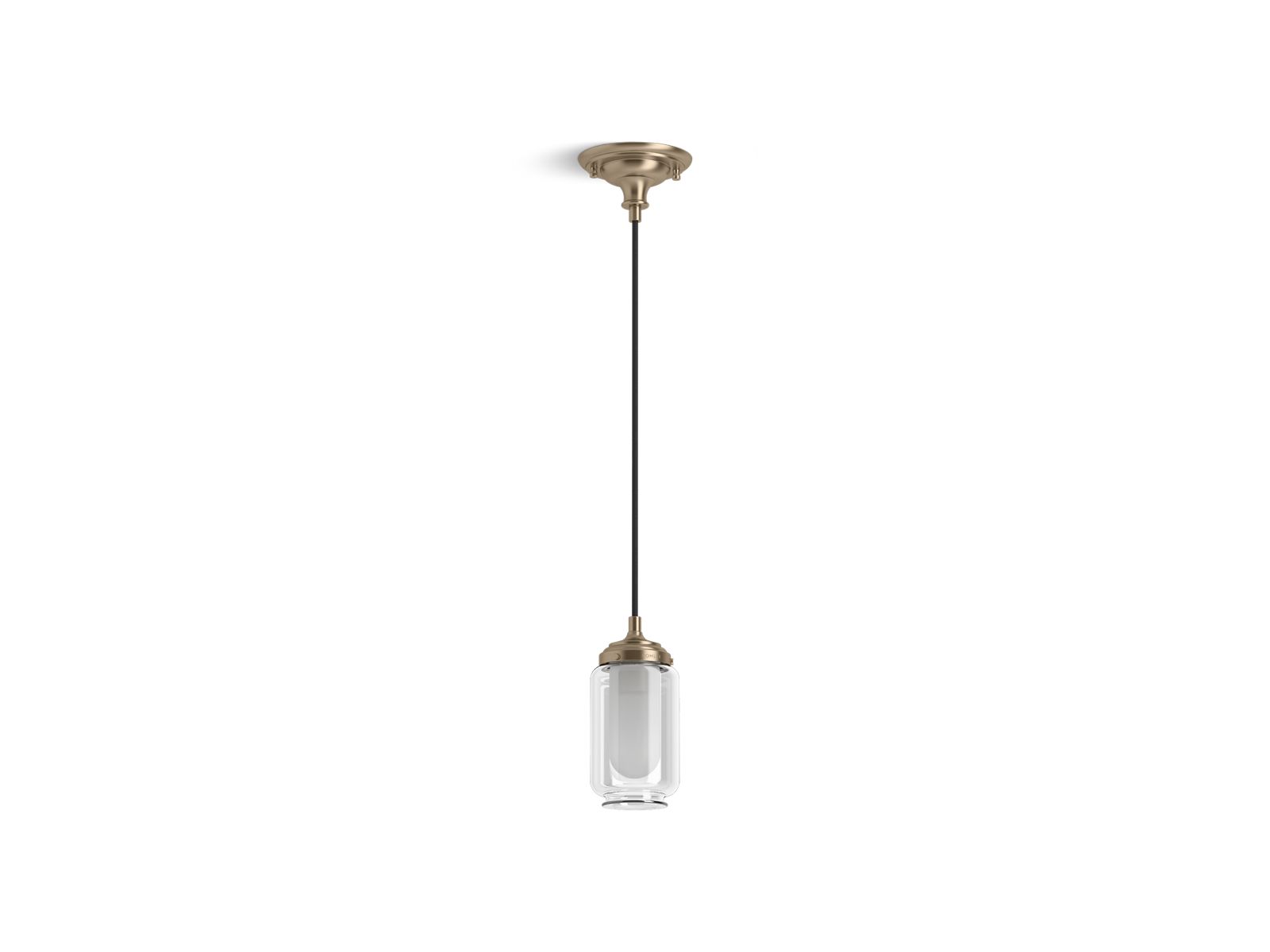 KOHLER K-22653-PE01-BVL Artifacts 4" Pendant - Brushed Bronze