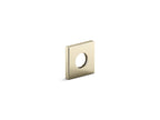 KOHLER K-76335-AF Shower Arm Trim Kit, Square - Vibrant French Gold