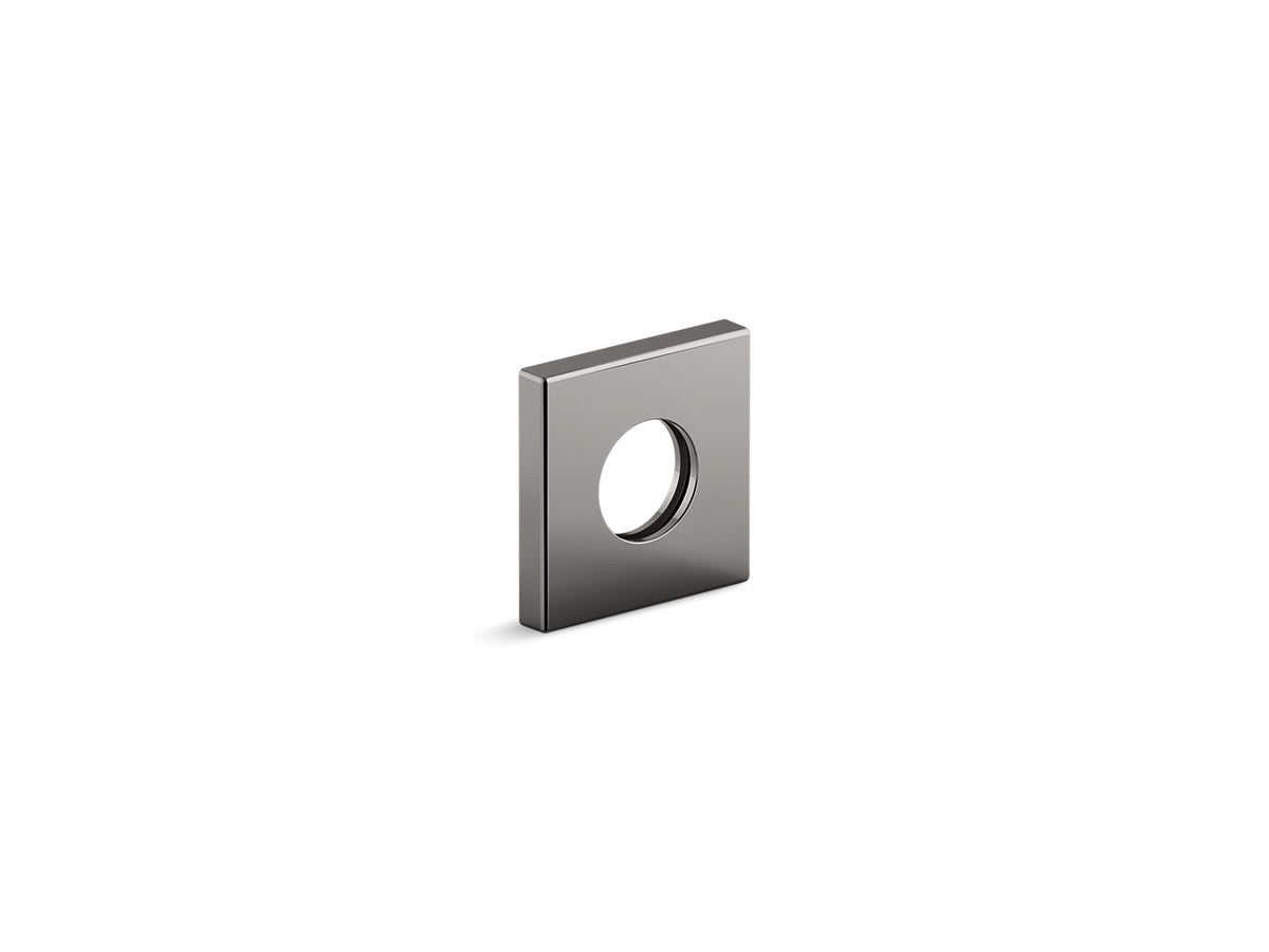 KOHLER K-76335-TT Shower Arm Trim Kit, Square - Vibrant Titanium