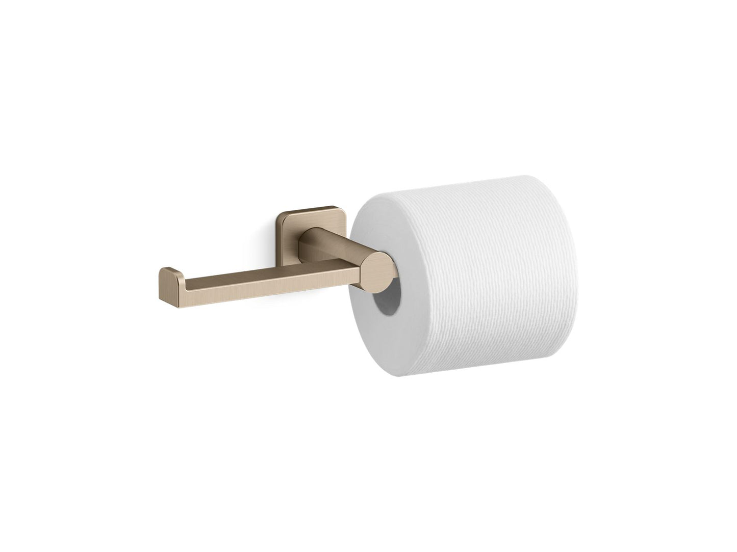 KOHLER K-21897-BV Parallel Double Toilet Paper Holder In Vibrant Brushed Bronze