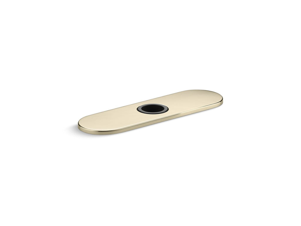 KOHLER K-13479-A-AF 8" Escutcheon Plate For Insight And Kinesis Faucet - Vibrant French Gold