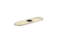 KOHLER K-13479-A-AF 8" Escutcheon Plate For Insight And Kinesis Faucet - Vibrant French Gold