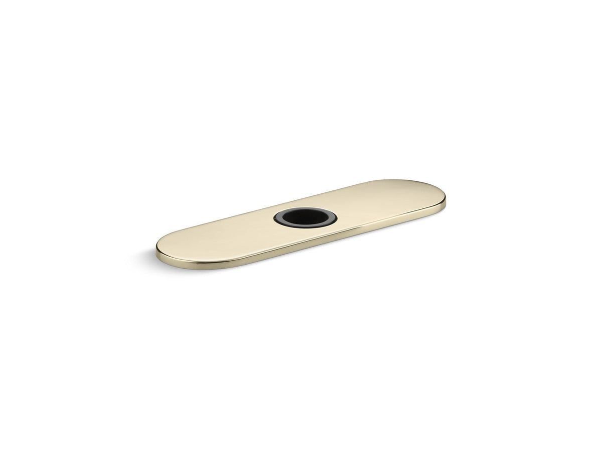 KOHLER K-13479-A-AF 8" Escutcheon Plate For Insight And Kinesis Faucet - Vibrant French Gold
