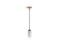 KOHLER K-22653-PE01-AFL Artifacts 4" Pendant - French Gold