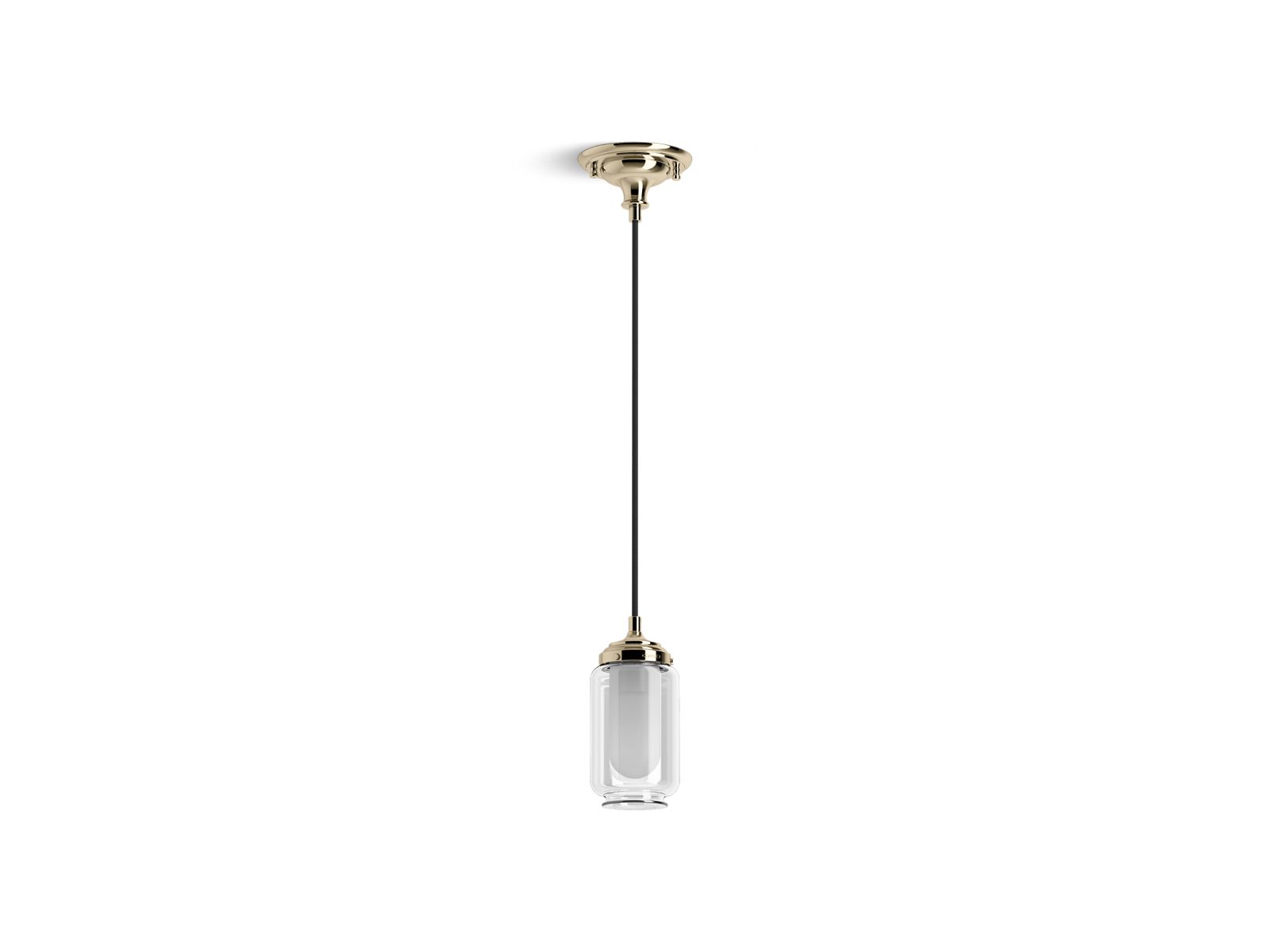 KOHLER K-22653-PE01-AFL Artifacts 4" pendant - French Gold