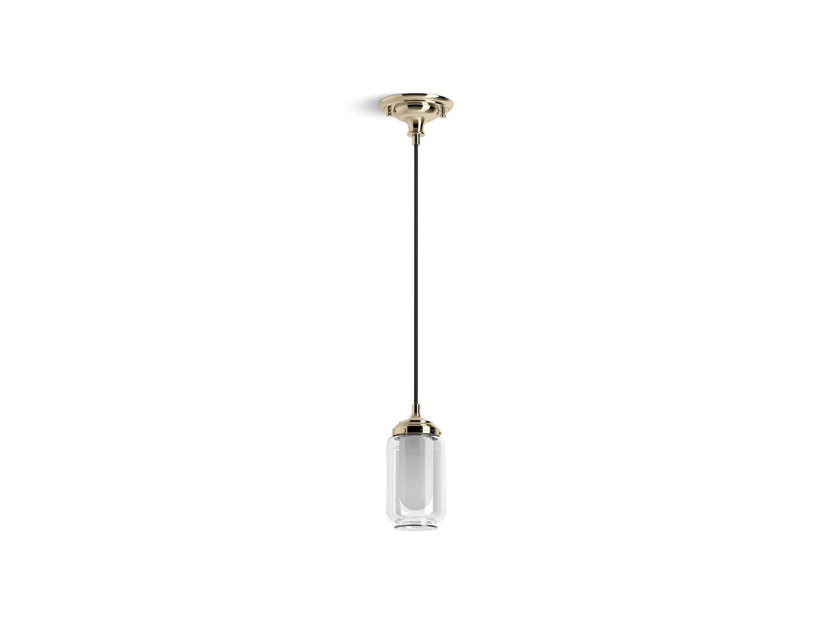 KOHLER K-22653-PE01-AFL Artifacts 4" Pendant - French Gold