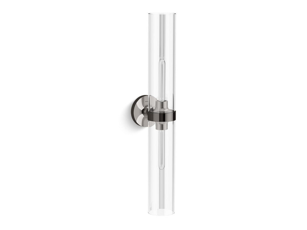 KOHLER K-27264-SC02-TTL Purist Two-Light Sconce - Titanium