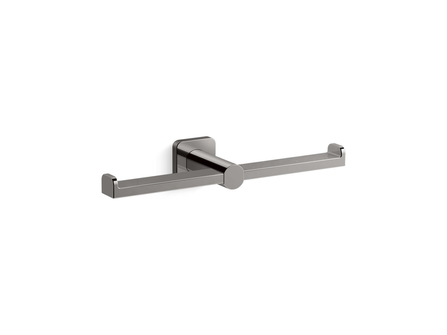 KOHLER K-21897-TT Parallel Double Toilet Paper Holder In Vibrant Titanium