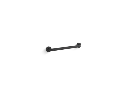 KOHLER K-14561-BL Contemporary 18" Grab Bar In Matte Black