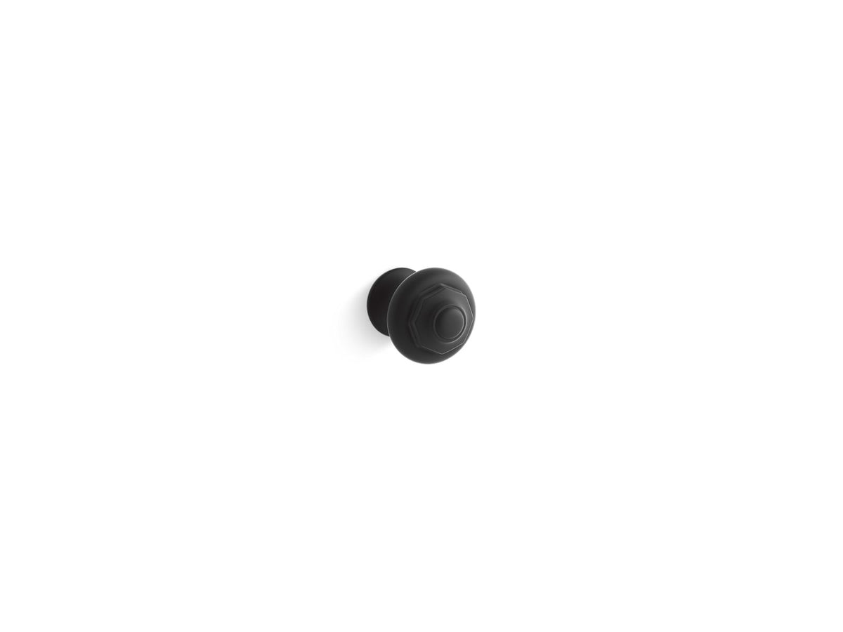 KOHLER K-72578-BL Artifacts Cabinet Knob - Matte Black