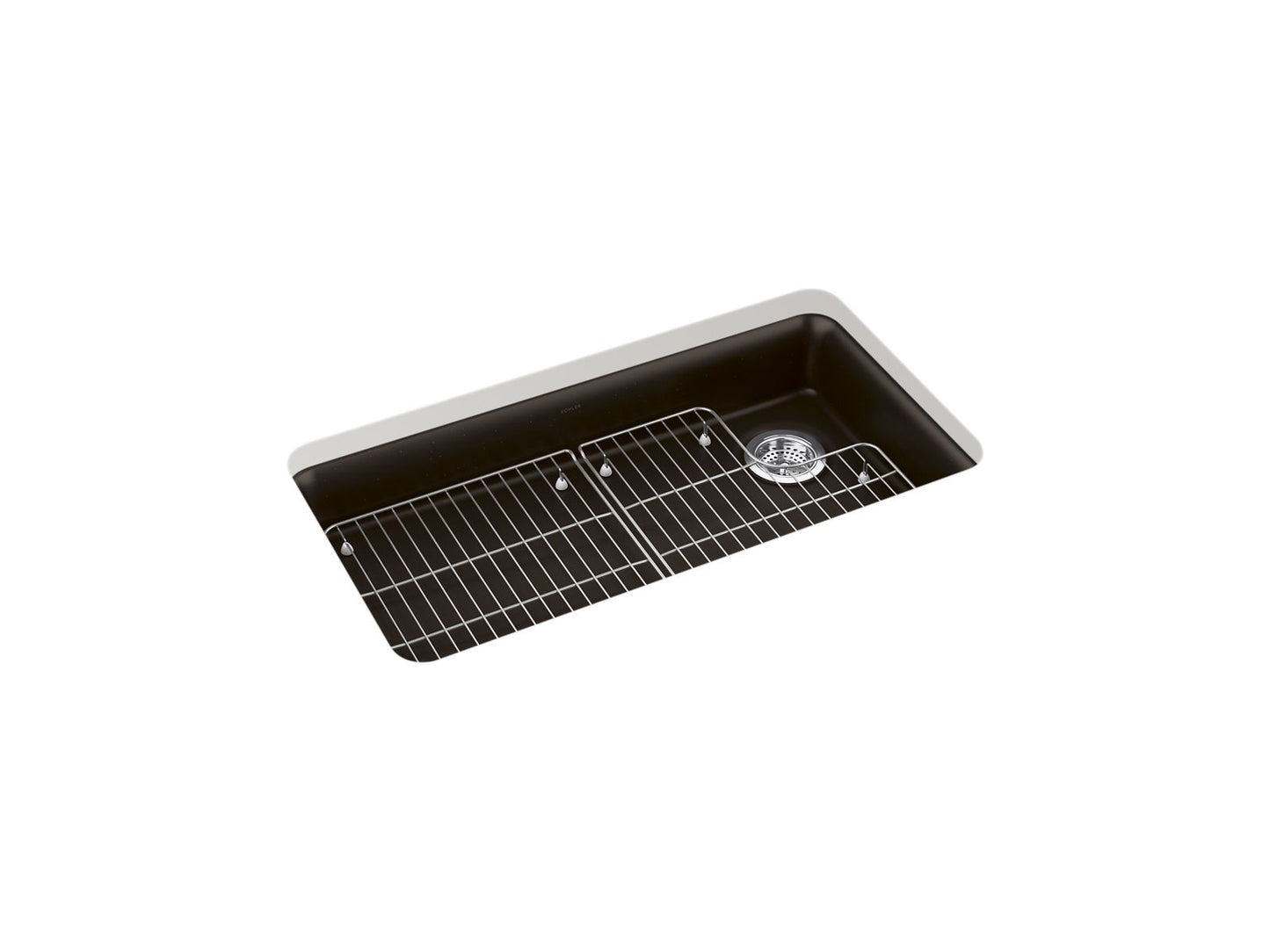 KOHLER K-27785-CM2 Cairn 33" Undermount Single-Bowl Kitchen Sink In Matte Brown