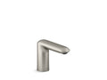 KOHLER K-103K36-SANA-BN Kumin Touchless Single-Hole Lavatory Faucet With Kinesis Sensor Technology, 0.5 Gpm - Vibrant Brushed Nickel