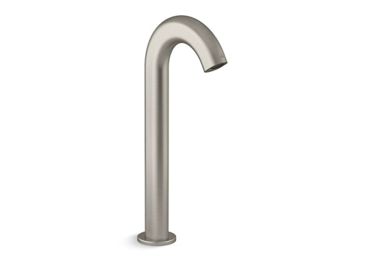 KOHLER K-103B86-SANA-BN Oblo Touchless faucet with Kinesis sensor technology, AC-powered - Vibrant Brushed Nickel