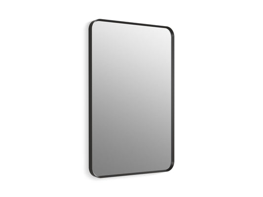 KOHLER K-31364-BLL Essential 24" x 36" rectangular framed mirror - Matte Black