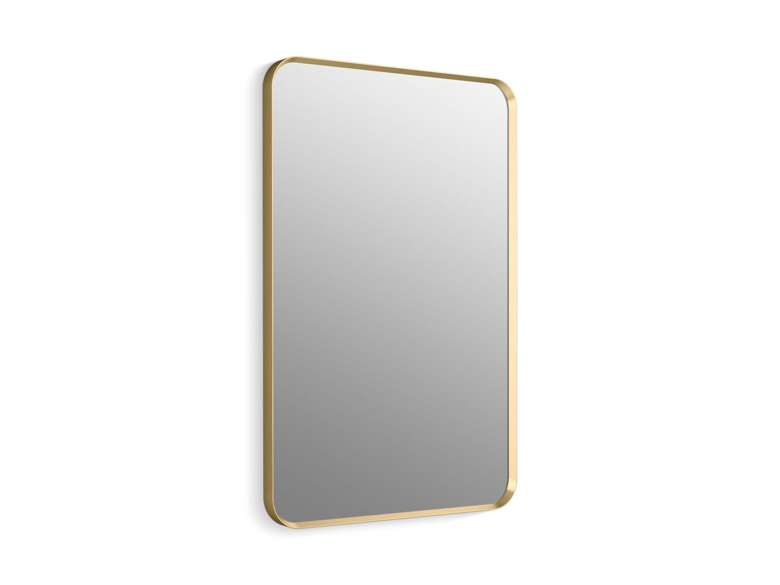 KOHLER K-31364-BGL Essential 24" X 36" Rectangular Framed Mirror - Moderne Brushed Gold