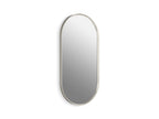 KOHLER K-31371-BNL Essential 18" X 36" Capsule Framed Mirror - Brushed Nickel