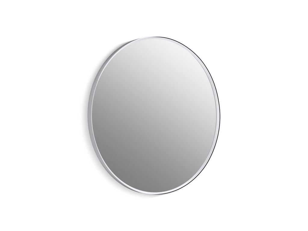 KOHLER K-31368-CPL Essential 32" Round Framed Mirror - Polished Chrome