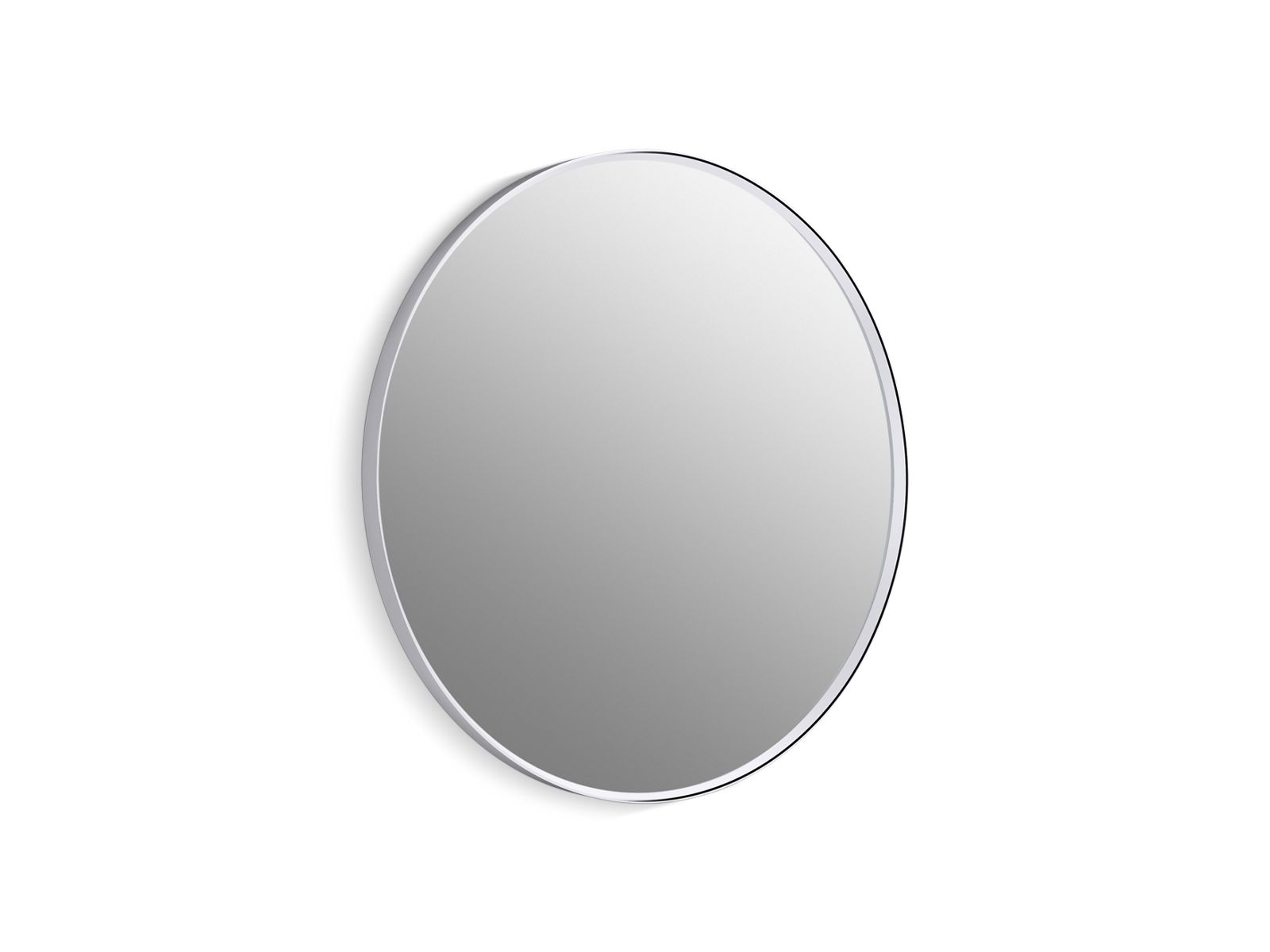 KOHLER K-31368-CPL Essential 32" Round Framed Mirror - Polished Chrome