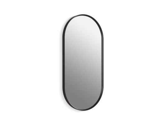 KOHLER K-31371-BLL Essential 18" X 36" Capsule Mirror In Matte Black