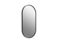 KOHLER K-31371-BLL Essential 18" X 36" Capsule Framed Mirror - Matte Black