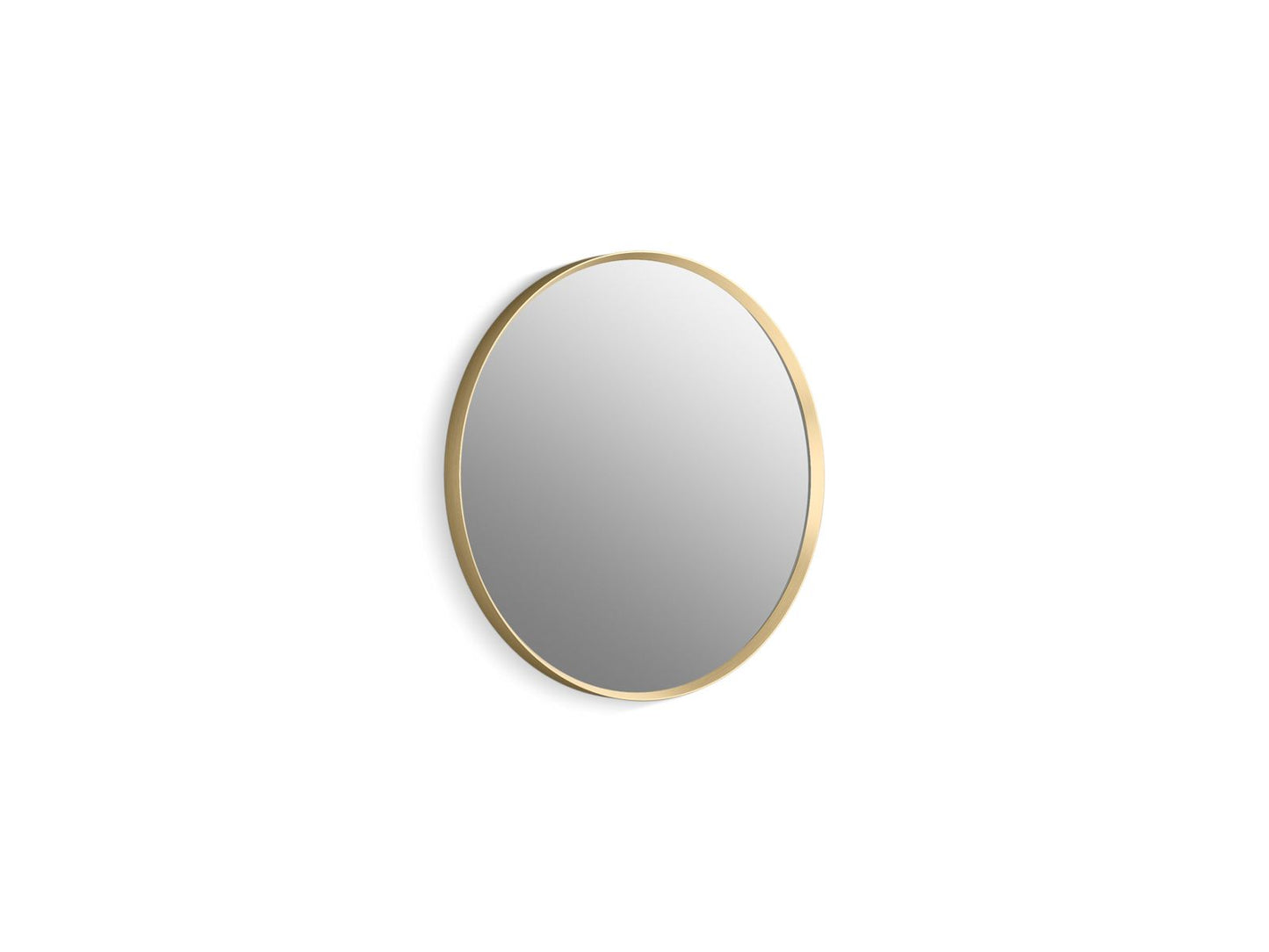 KOHLER K-31367-BGL Essential 22" Round Mirror In Moderne Brushed Gold