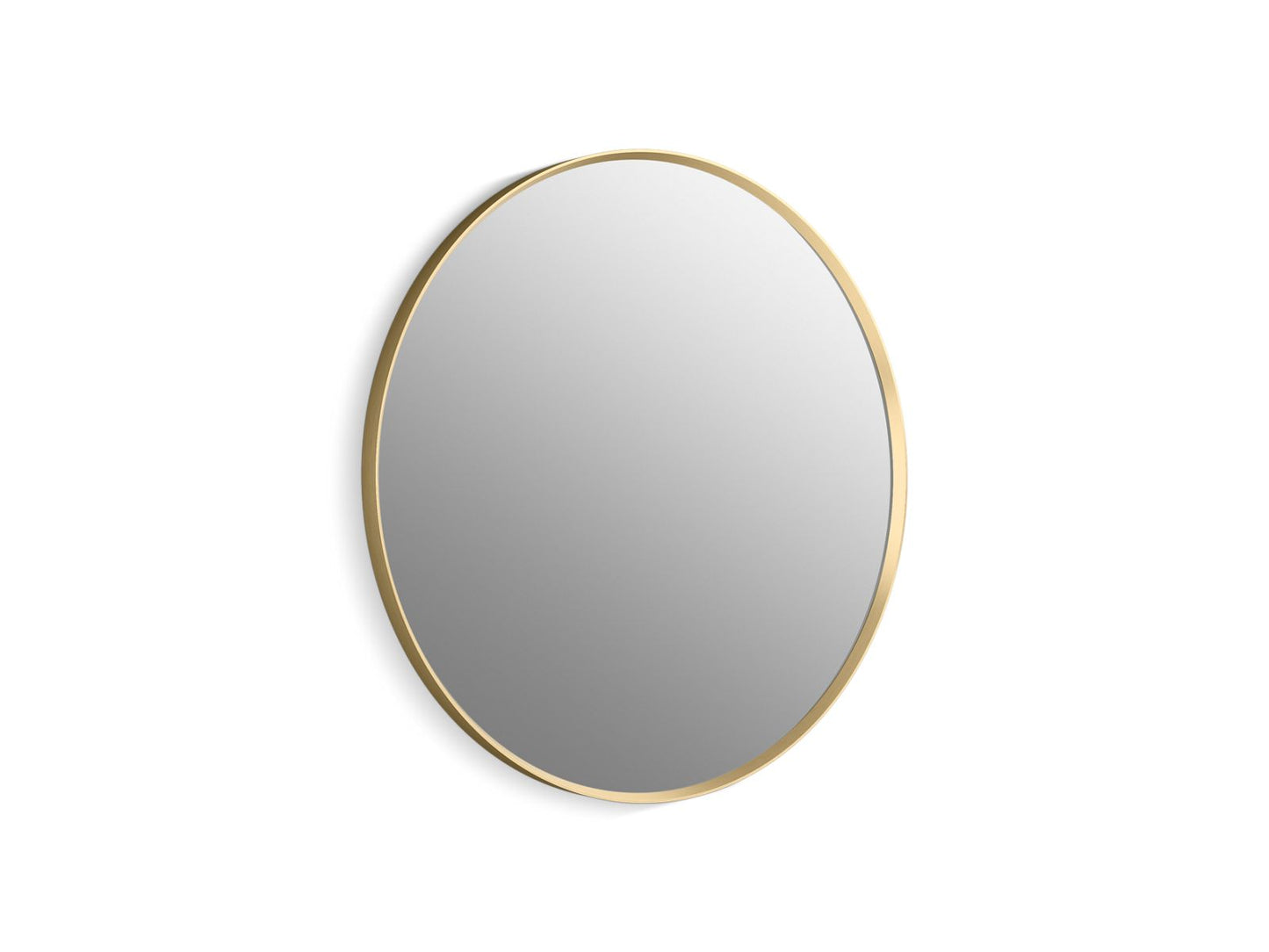 KOHLER K-31368-BGL Essential 32" Round Mirror In Moderne Brushed Gold