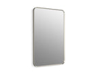KOHLER K-31364-BNL Essential 24" X 36" Rectangular Framed Mirror - Brushed Nickel