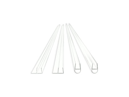 KOHLER K-705141-NA Sliding bath or shower door seal kit for 5/16"-thick glass
