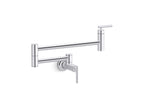 KOHLER K-35745-BL Wall-Mount Pot Filler - Matte Black