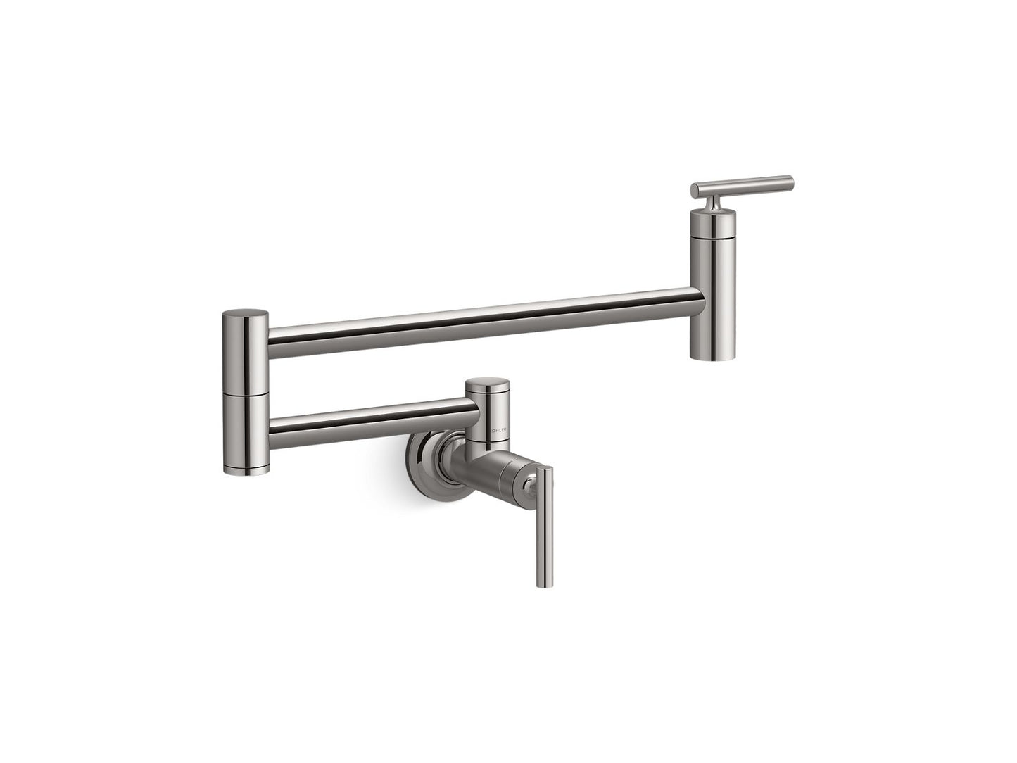 KOHLER K-35745-TT Wall-Mount Pot Filler In Titanium