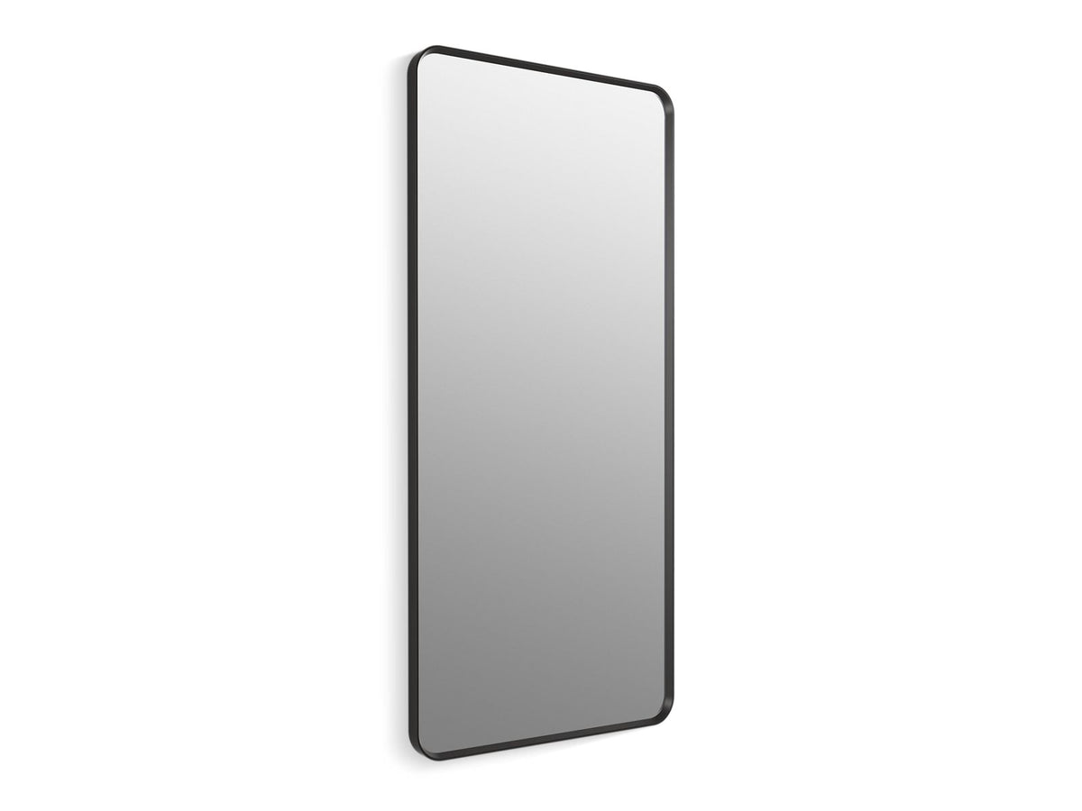 KOHLER K-31366-BLL Essential 28" X 60" Rectangular Framed Mirror - Matte Black