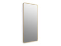 KOHLER K-31366-BGL Essential 28" X 60" Rectangular Framed Mirror - Moderne Brushed Gold