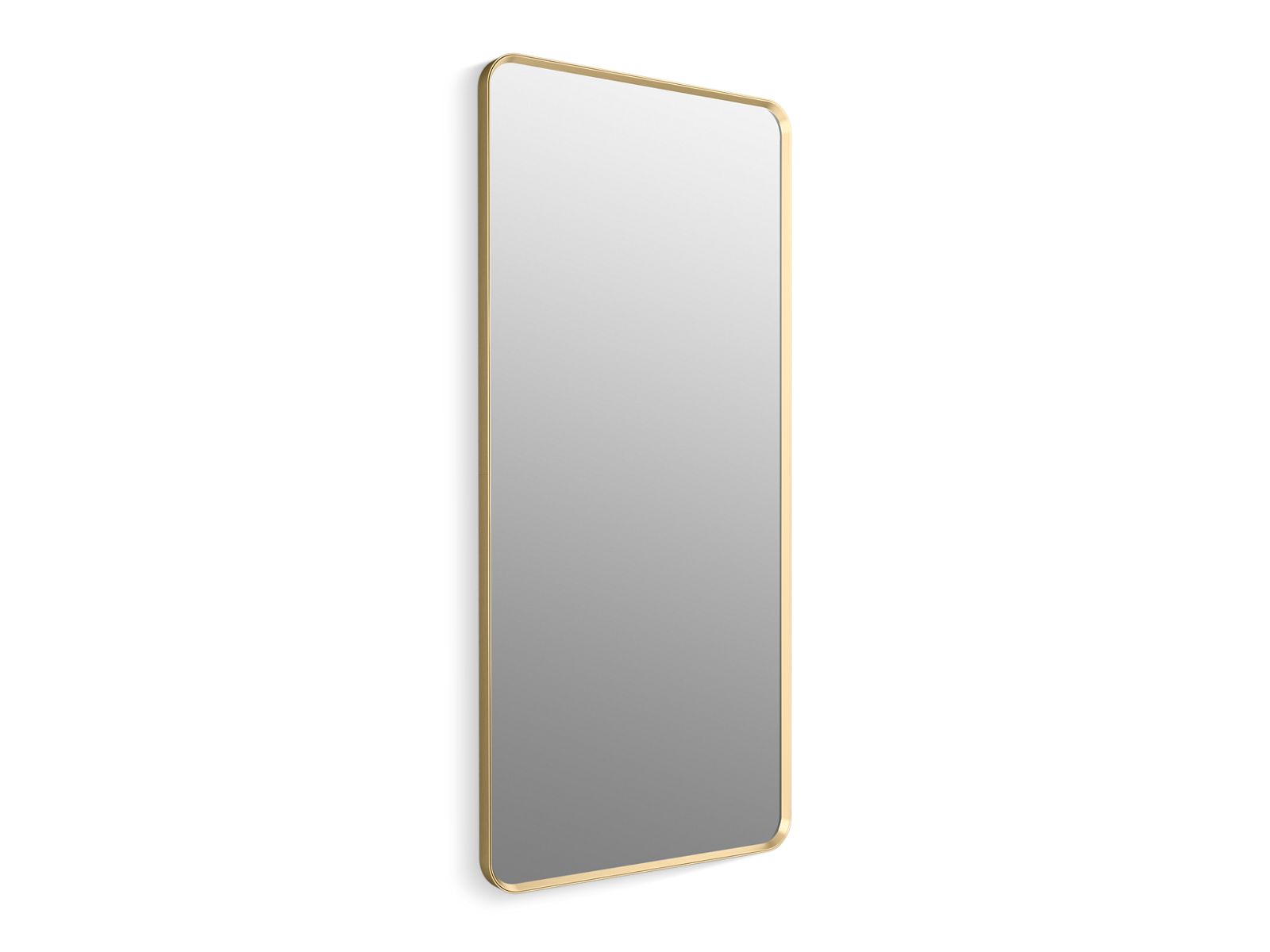 KOHLER K-31366-BGL Essential 28" X 60" Rectangular Framed Mirror - Moderne Brushed Gold