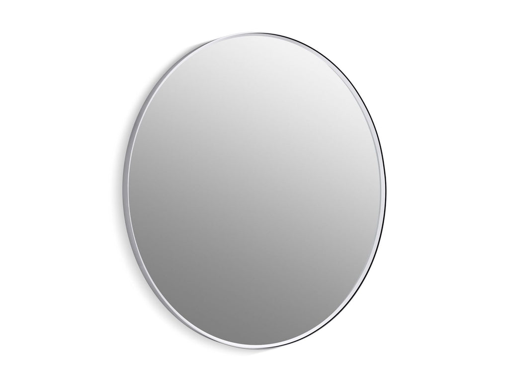 KOHLER K-31370-BGL Essential 42" Round Framed Mirror - Moderne Brushed Gold