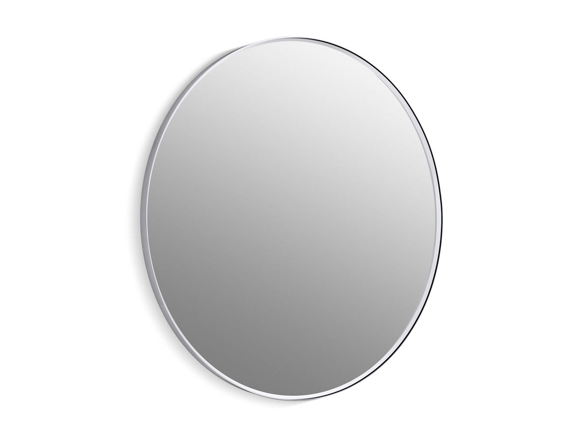 KOHLER K-31370-CPL Essential 42" Round Framed Mirror - Polished Chrome