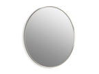 KOHLER K-31370-BNL Essential 42" Round Framed Mirror - Brushed Nickel