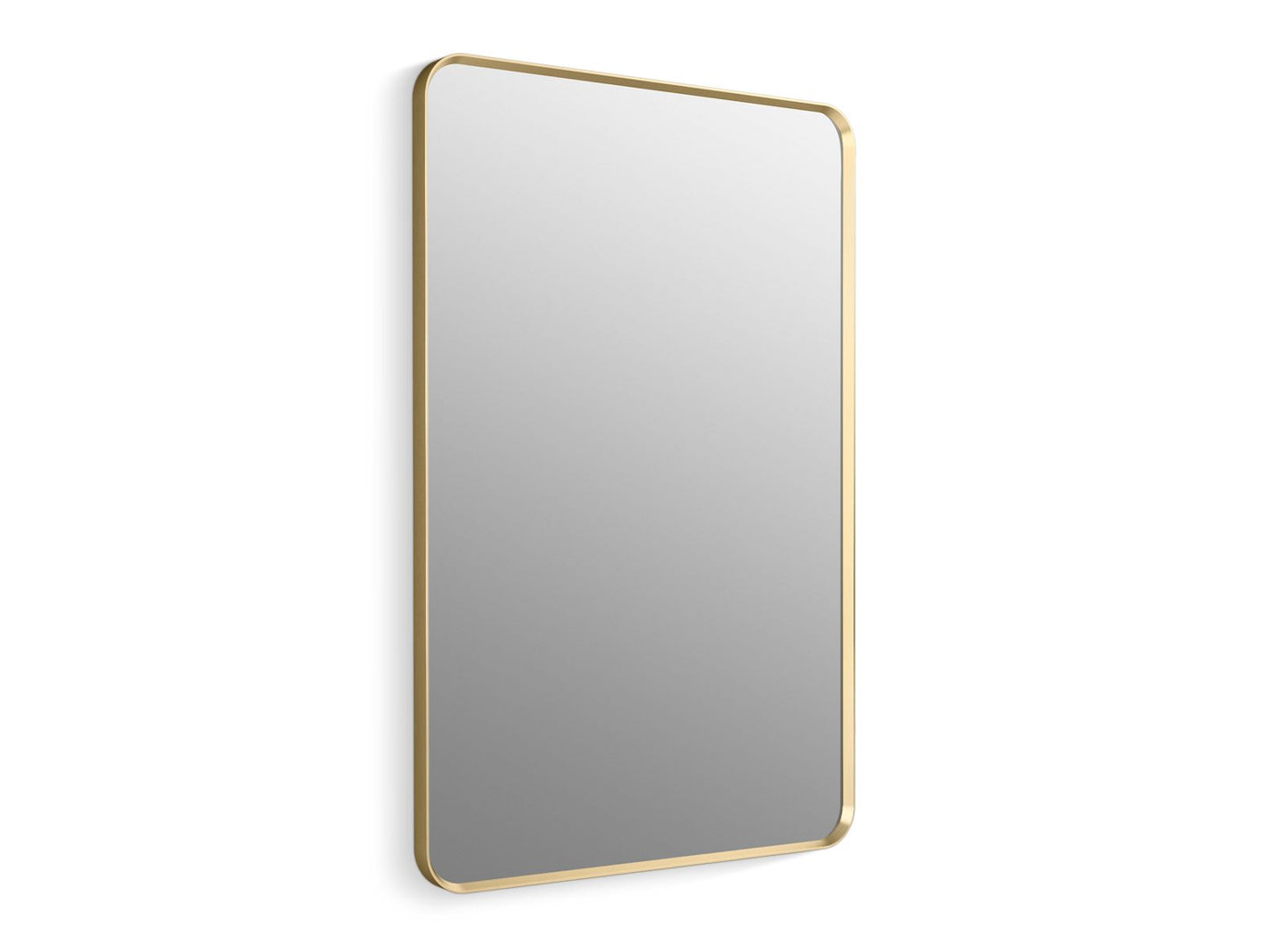 KOHLER K-31365-BGL Essential 30" x 45" rectangular framed mirror - Moderne Brushed Gold