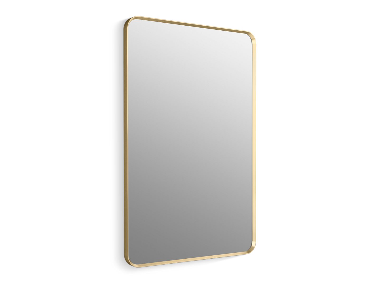 KOHLER K-31365-BGL Essential 30" x 45" rectangular framed mirror - Moderne Brushed Gold