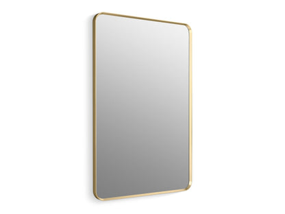 KOHLER K-31365-BGL Essential 30" x 45" rectangular framed mirror - Moderne Brushed Gold