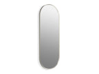 KOHLER K-31373-BNL Essential 22" X 60" Capsule Framed Mirror - Brushed Nickel